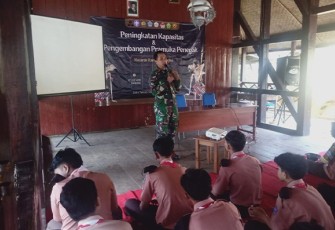 Peningkatan kompetensi dan pembinaan Pramuka Penegak se-Kwartir Ranting Kecamatan Dongko.
