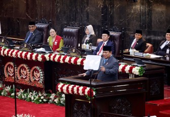 Presiden Berpidato dalam Sidang Tahunan MPR, DPR, DPD