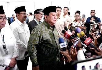 Presiden Prabowo saat menghadiri peringatan Hari Lahir (Harlah) ke-102 Nahdlatul Ulama (NU) di Istora Senayan, Jakarta, pada Rabu, 5 Februari 2025.