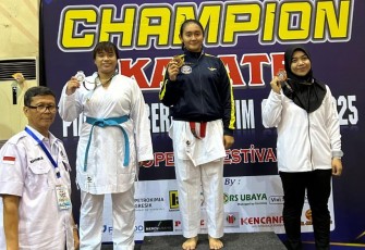 Tim Karate Puspenerbal Sabet 10 Medali di Kejuaraan Karate Piala Gubernur Jatim Cup 2025