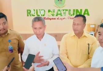 Komisi I Dewan Perwakilan Rakyat Daerah (DPRD) Kabupaten Natuna melakukan inspeksi mendadak (sidak) ke Rumah Sakit Umum Daerah (RSUD) Kabupaten Natuna pada, Selasa (04/03/2025)