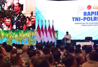 Pangkoarmada III Hadiri Rapim TNI-Polri 2025 yang Dipimpin Presiden RI