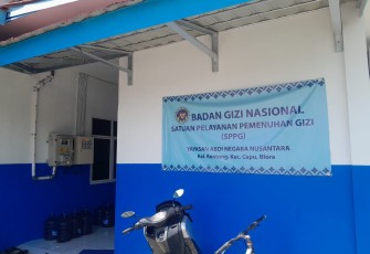  Dapur SPPG Kentong 2 milik Yayasan Abdi Negara Nusantara yang terletak di Desa Kentong Kecamatan Cepu Kabupaten Blora.