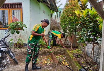 Satgas Pamtas RI–RDTL Hadirkan Semangat Gotong Royong di Fohoeka
