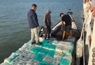Bakamla RI pasca Gagalkan Penyelundupan Beras dan Gula Pasir Subsidi di Sei Nyamuk Sebatik