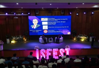 Seminar internasional ISFEST 2025 di Ruang Auditorium Ds. S. Djojodihardjo Gedung FTI, kampus UKSW Notohamidjojo, belum lama ini. 