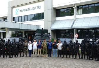 Sinergi TNI AD dan Krakatau Steel Group