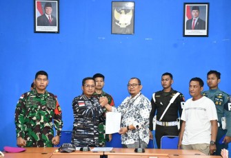 TIM SFQR TNI AL dan TIM Gabungan Gagalkan Upaya Penyelundupan 22 CPMI Non Prosedural Tujuan Malaysia