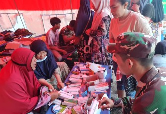 Pos Kesehatan Terpadu layani Korban Banjir Aceh