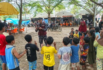 Tim Trauma Healing TNI AL Berikan Dukungan Psikologi Korban Bencana Aceh Tamiang