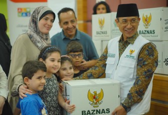 Wakil Ketua BAZNAS RI, H. Mokhamad Mahdum (Haji Mo) di Mesir, Jumat (15/8/2025).