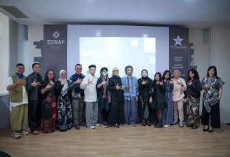 Kementerian Ekonomi Kreatif jembatani 12 brand fashion ke pasar global lewat program ASIK Fashion Connect yang berlangsung di Perpustakaan Nasional RI, Selasa (9/12/2025).