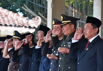 Anggota Kodim Ponorogo Ikuti Upacara Peringatan Hari Lahir Pancasila Tahun 2025