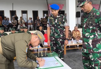 Upacara penutupan dipimpin langsung oleh Pangdam XV/Pattimura, Mayjen TNI Putranto Gatot Sri Handoyo.
