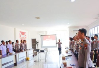 Polres Bintan Adakan Latihan Pra Operasi Patuh Seligi Tahun 2025 