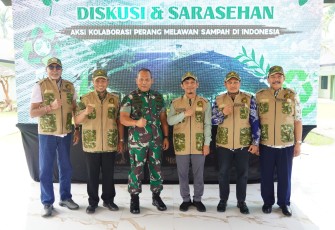 Divif 2 Kostrad Gagas Aksi Kolaborasi Perang Melawan Sampah di Indonesia