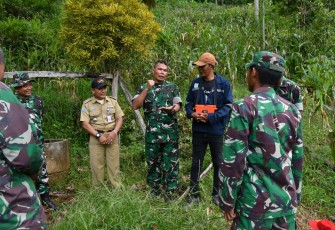 Dandim Ponorogo Tinjau Sasaran Pembuatan Sumur Dalam