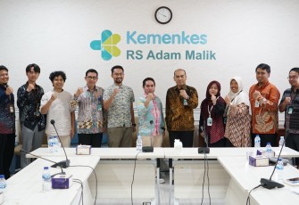 Stranas PK Tinjau Implementasi Rekam Medis Elektronik di RS Adam Malik
