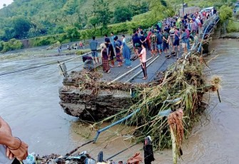 Kondisi pasca banjir bandang terjang Kabupaten Bima