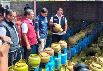 Direktur Tipidter Bareskrim Polri Brigjen Pol Nunung Syaifudin S.I.K., M.Si., didampingi Wadir dan Tim Bareskrim, Dirreskrimsus Polda Bali Kombes Pol Roy H.M. Sihombing S.I.K., dan Kabid Humas Kombes Pol Ariasandy S.I.K