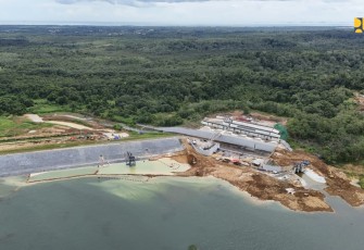 Bendungan Marangkayu Suplai Air Irigasi Seluas 1000 Hektare di Kutai Kartanegara