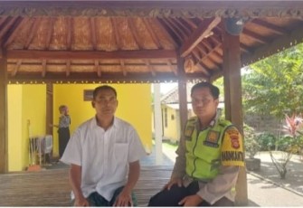 Bhabinkamtibmas Polsek Belitang III Berikan Imbauan Kepada Warga Binaannya