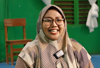 Yulia, Seorang Guru Ekstrakurikuler Tari & Rias SLB BCD Nusantara, Kota Depok, Jawa Barat (Dokpri/Rio Ferdinand)