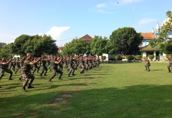 Kodim Ponorogo Gelar Latihan Bela Diri Pencak Silat Militer 