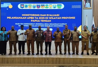 Kemendagri Dorong Pemerintah Provinsi Papua Tengah Tingkatkan Penyerapan APBD 2025