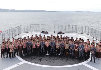 Guskamla Koarmada III Dukung Joy Sailing Pramuka Saka Bahari Sorong Peringati Hari Pramuka ke-64