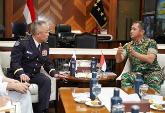 Kasad Terima Kunjungan Kehormatan Kasgab Jepang 