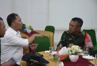 Danrem 023/KS dan Sekda Tapsel Gelar Rapat Penanganan Sungai Garoga dan Relokasi Pengungsi Pasca Banjir Bandang