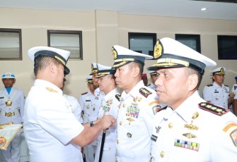 Pangkoarmada III Pimpin Sertijab Tiga Jabatan Strategis