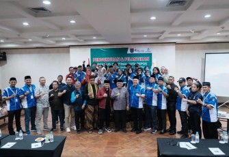 Pelantikan dan Pengukuhan Pengurus Portina Periode 2025-2030 di Hotel Bumi Wiyata, Depok, Selasa (11/02/25).