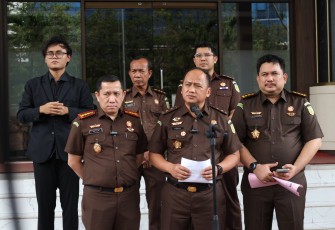 Jumpa pers Puspenkum Kejagung RI