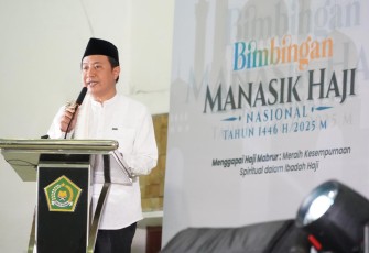 Direktur Jenderal Penyelenggara Haji dan Umrah (Dirjen PHU) Hilman Latief 