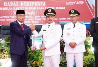 Sertijab Wali Kota Tebing Tinggi