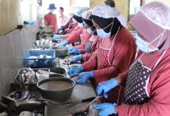 Pengolahan produk ikan bandeng