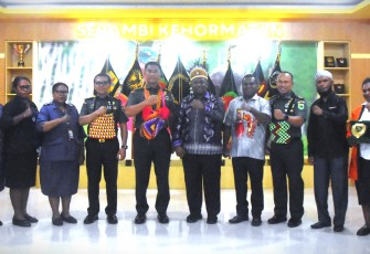 Pangdam Kasuari Terima Audiensi MRPB Kolaborasi Memajukan Papua Barat