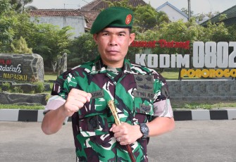 Dandim 0802/Ponorogo Letkol Inf Dwi Soerjono 