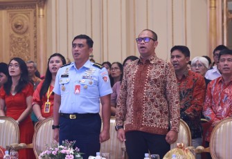 Asintel Kaskoopsud II Hadiri Perayaan Natal Oikoumene Umat Kristiani, Pemerintah, TNI-Polri Prov Sulsel