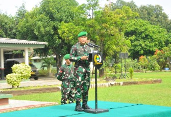 Korem 063/SGJ Gelar Apel Gabungan Pengamanan Libur Nasional