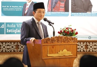 Menteri Agama Republik Indonesia Nasaruddin Umar