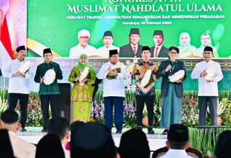 Menteri Agama Nasaruddin Umar Ajak Muslimat NU Kolaborasi Program Kementerian Agama