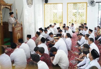 Menteri Agama Nasaruddin Umar Kuliah Ramadan Masjid Al Munawwar