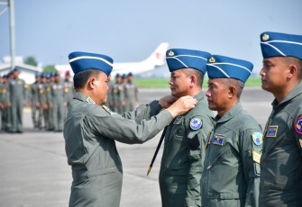 104 Prajurit Puspenerbal Naik Pangkat