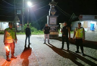 Polsek Belitang III Laksanakan Patroli Ciptakan Kondusifitas Wilayah