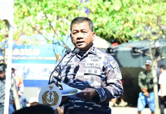 Asisten Potensi Maritim Kepala Staf Angkatan Laut (Aspotmar Kasal) Mayjen TNI (Mar) Dr. Hermanto