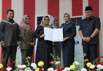 Rapat Paripurna Penyampaian Rekomendasi DPRD Terkait LKPJ Bupati Bintan Tahun 2024