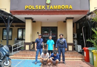 Polsek Tambora Bekuk Tiga Pelaku Curanmor di Tambora